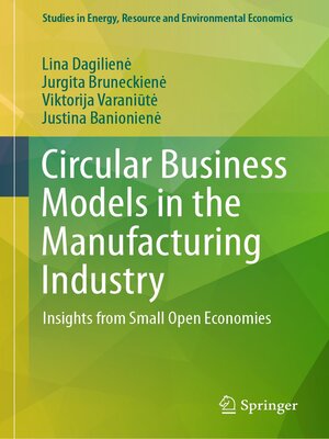 cover image of Circular Business Models in the Manufacturing Industry